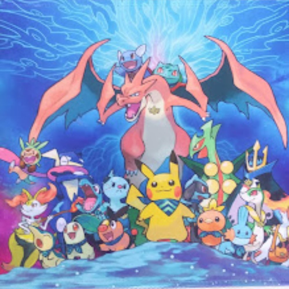 Pokemon and Friend Mouse Pad